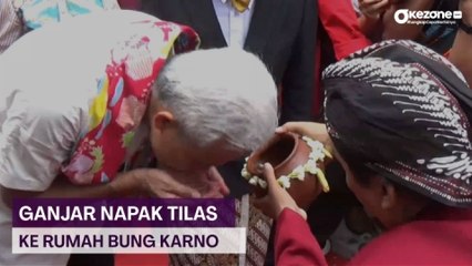Berkunjung ke Surabaya, Ganjar Napak Tilas ke Rumah Kelahiran Bung Karno