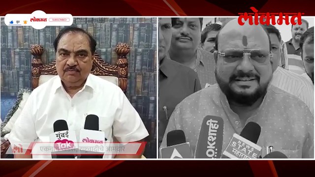 एकनाथ खडसे आणि गुलाबराव पाटील या कारणावरून भिडले