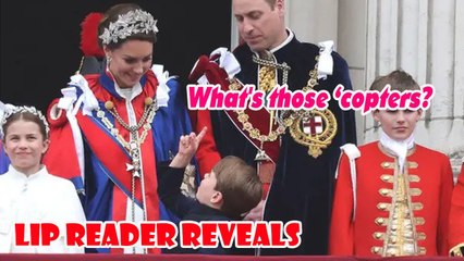 Lip reader reveals adorable conversation between Prince Louis and Charlotte with William and Kate