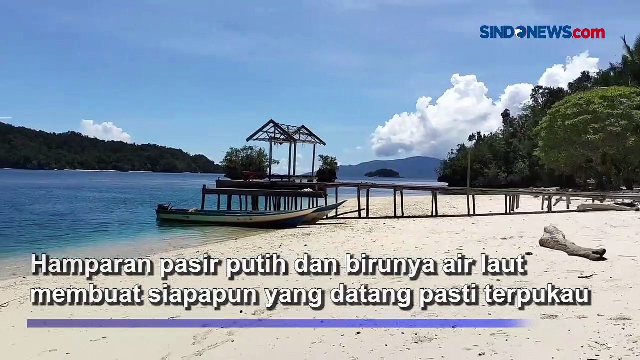 Mengunjungi Pulau Waitunu di Raja Ampat, Terpukau Hamparan Pantai Pasir Putih dan Birunya Laut
