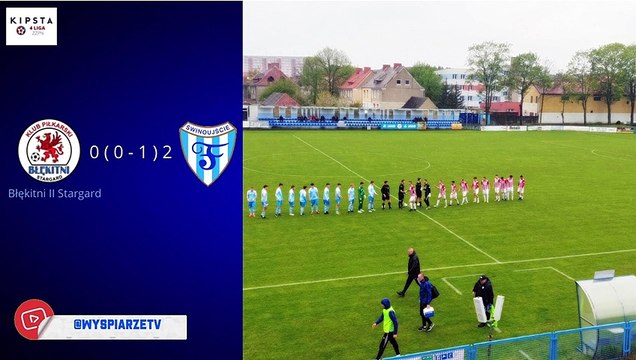 Skrót meczu Błękitni II Stargard 0 - 2 ( 0 - 1 ) Flota Świnoujście