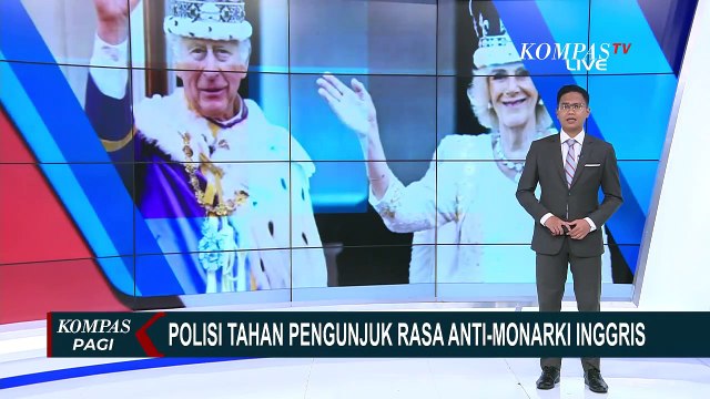 Polisi Tahan Anggota Kelompok Anti-Monarki Inggris saat Penobatan Raja Charles III