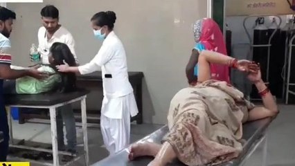 मैनपुरी: तेज रफ़्तार ट्रक ने कार ने मारी टक्कर, 3 लोग हुए घायल