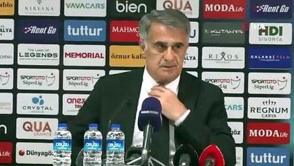 Şenol Güneş: "Oyuncularımla gurur duyuyorum"