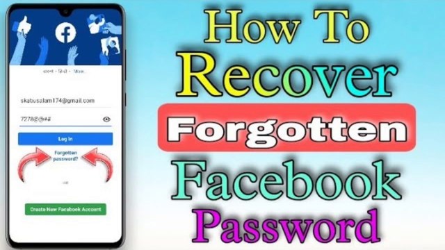 Facebook এর Password ভুলে গেছেন তাহলে খুব সহজেই বের করুন || How To Reset Facebook Password