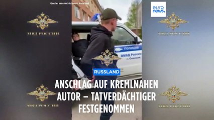 Autobomben-Anschlag auf kremlnahen Autor – Tatverdächtiger festgenommen