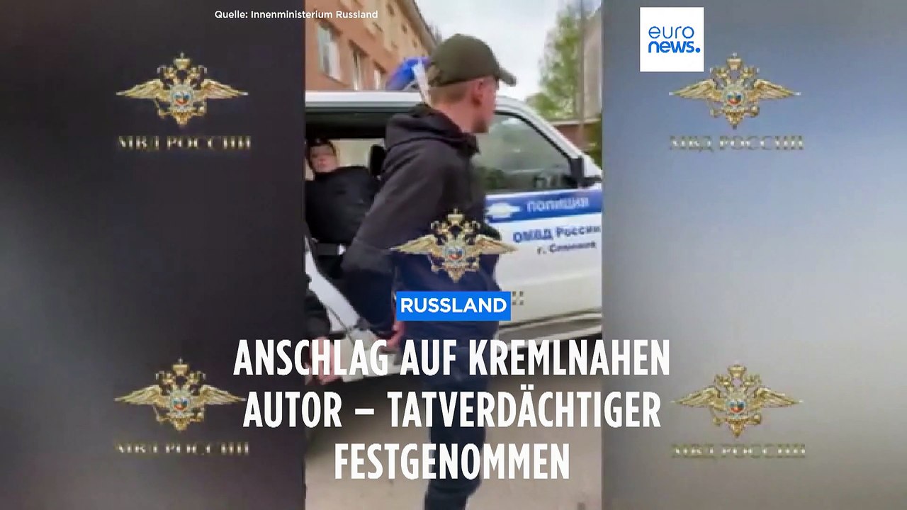 Autobomben-Anschlag auf kremlnahen Autor – Tatverdächtiger festgenommen