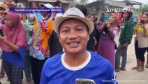 Rentetan Respons Warga Saat Jokowi Tinjau Jalan Rusak Lampung