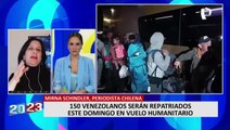 Mirna Schindler: “Vuelos humanitarios para migrantes podrían realizarse en otras partes del país”