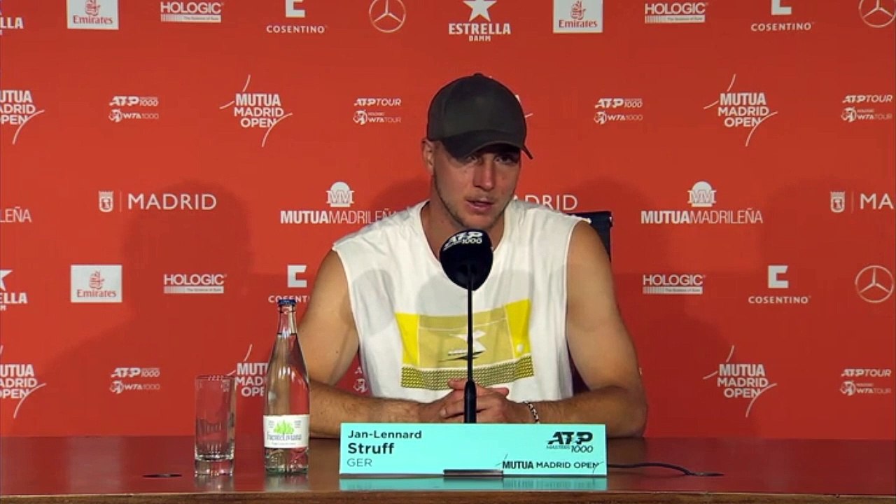 ATP - Madrid 2023 - Jan-Lennard Struff, a lucky-loser in the final of the Madrid tournament : "It's a crazy story"