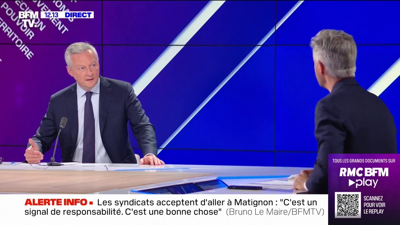 8-Mai: "Je pense qu'il faut laisser Jean Moulin là où il est, ne parlons pas à sa place" pour Bruno Le Maire