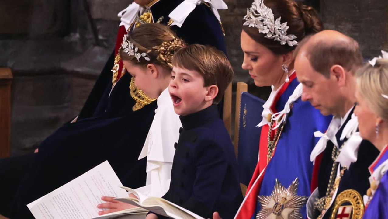 Prinz Louis stiehlt allen die Show: Die süßesten Bilder der Krönung