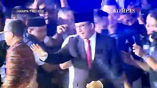 Teriakan Anies Presiden Menggema di Tennis Indoor Senayan, Jelang Pidato Politik