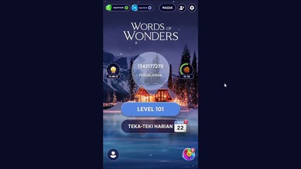 Words of Wonders Walkthrough (Level 101 - 110)