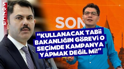 Oğuz Demir 'Bakanlık Gücümü Kullanıyorum' Diyen Murat Kurum'a Bu Sözlerle Yanıt Verdi