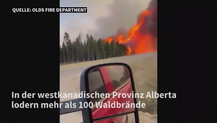 Tausende fliehen vor Waldbränden in Westkanada