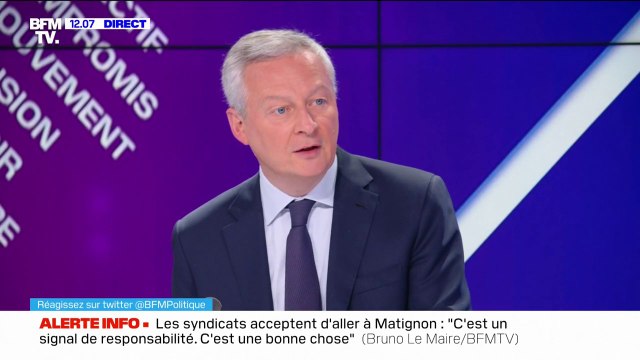 Bruno Le Maire: Nous avons réussi à faire de l'apprentissage la voie royale d'accès à l'emploi