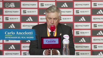 Ancelotti: "Una final siempre es complicada de ganarla"