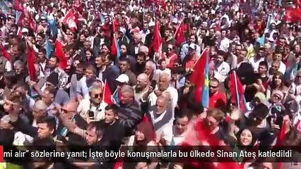 Akşener'den, "Bu hainler alsa alsa vücutlarına mermi alır" sözlerine yanıt: İşte böyle konuşmalarla bu ülkede Sinan Ateş katledildi