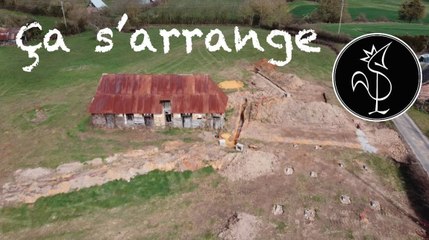 Terrassement on rattrape les dégâts, mais c'est pas fini