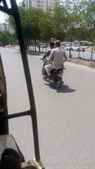 Karachi chase up bypass to bahaldurabad tariq road very nice no traffic morning