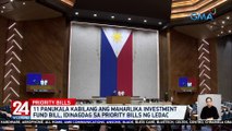 11 panukala kabilang ang Maharlika Investment Fund Bill, idinagdag sa priority bills ng LEDAC | 24 Oras Weekend