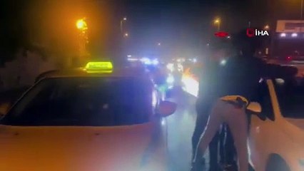 İstanbul'da durdurulan taksiden cephanelik çıktı