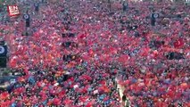 AK Parti'nin büyük İstanbul mitingine yoğun katılım
