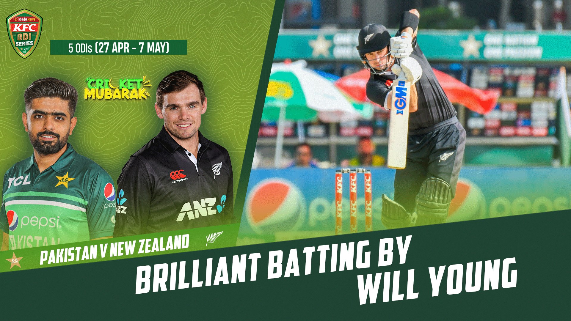 Brilliant Batting By Will Young Pakistan vs New Zealand 5th ODI 2023 PCB M2B2T