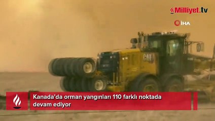 Kanada'da 110 farklı bölge aynı anda yanıyor! Acil durum ilan edildi