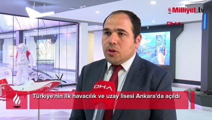 Türkiye'nin ilk havacılık ve uzay lisesi Ankara'da açıldı
