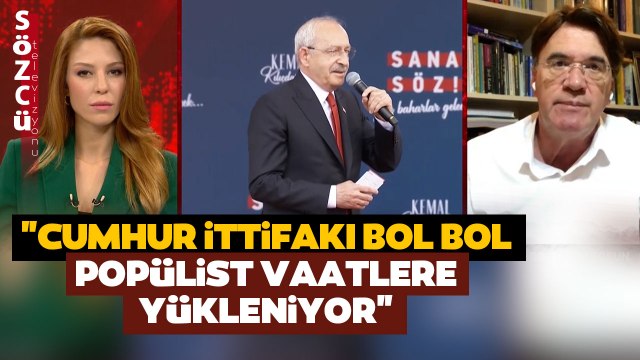 Tanju Tosun SÖZCÜ TV'de Cumhur İttifakı ile Millet İttifakı Arasındaki Farkı Anlattı
