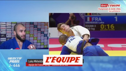 Mkheidze : «Je suis vraiment déçu» - Judo - Mondiaux (H)