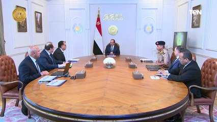 الرئيس السيسي يتابع مستجدات عملية إجلاء المواطنين المصريين من السودان