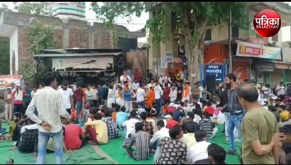 निर्दोष लोगों की गिरफ्तारी पर निवाई रहा बंद