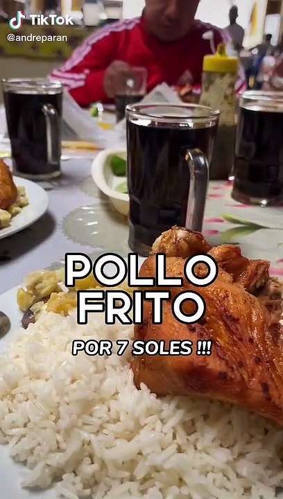 ¡Levanten la mano los que aman el pollo frito!  . Este point lo encuentran en Chiclayo, en la cuadra 14 de 7 de enero.