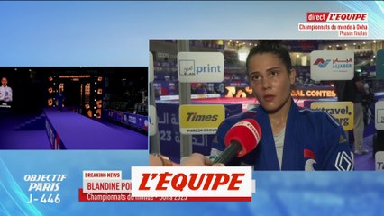 Pont : «A chaud, de la déception» - Judo - Mondiaux (F)