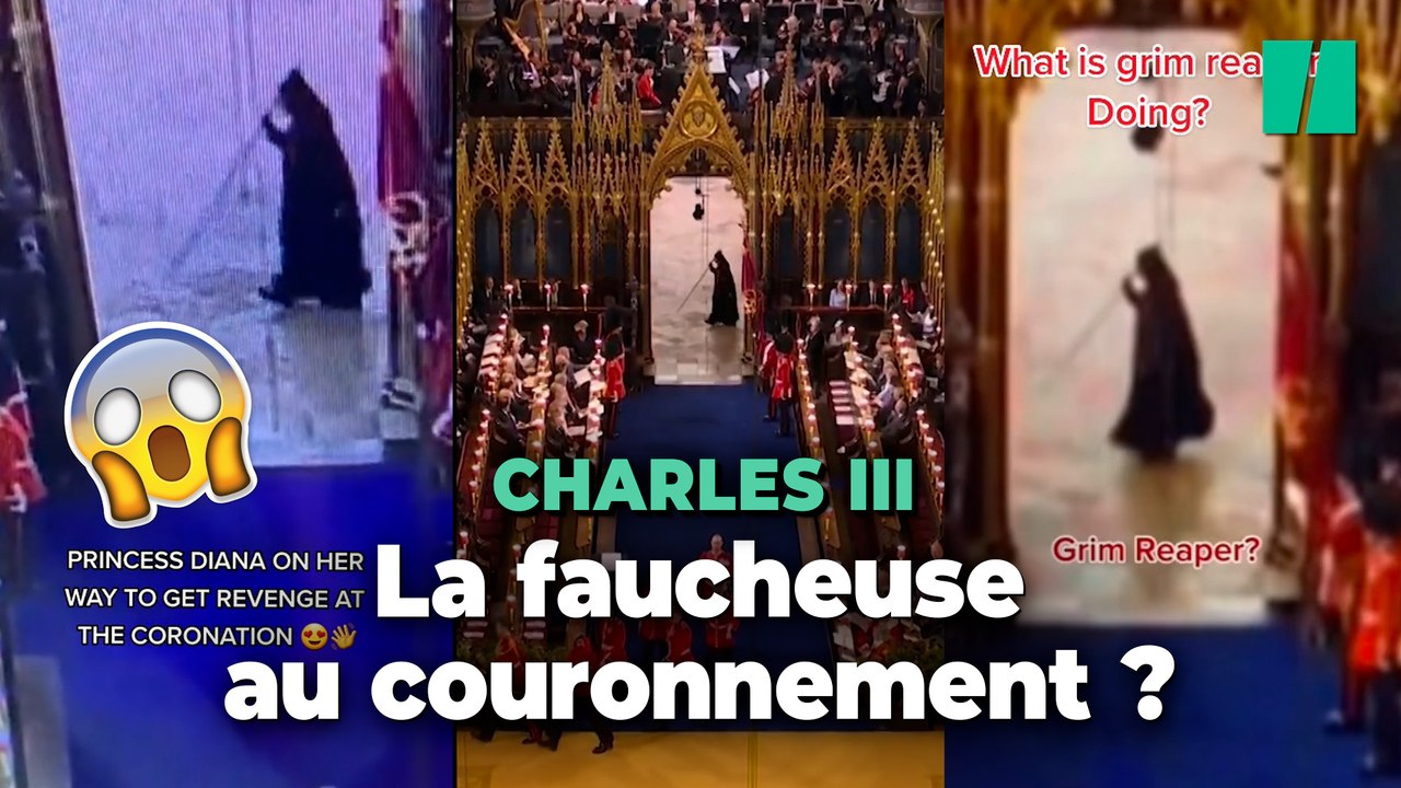 La Faucheuse au couronnement de Charles III ? Personne n’est passé à côté