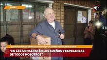 Hugo Passalacqua: "En las urnas están los sueños y esperanzas de todos nosotros"