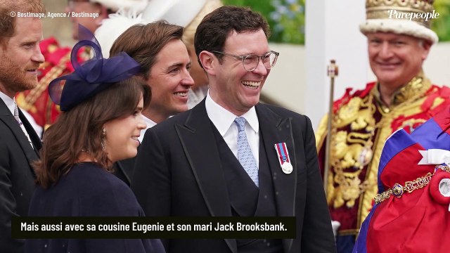 Harry très détendu au couronnement : blague avec l'archevêque et plaisanterie sur la grossesse d'Eugenie, il s'est lâché