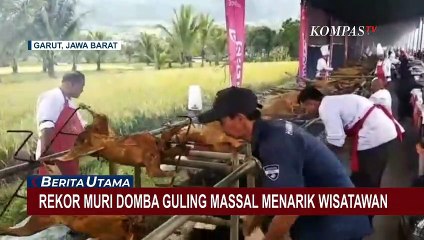 PHRI Gelar Pemecahan Rekor Muri Domba Guling Libatkan 200 Chef dan Sajikan 210 Ekor Domba