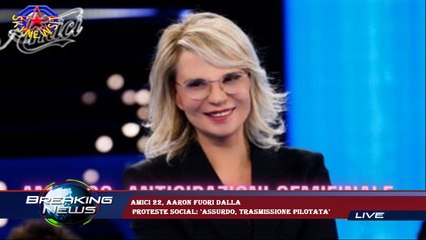 Amici 22, Aaron fuori dalla  proteste social: 'Assurdo, trasmissione pilotata'