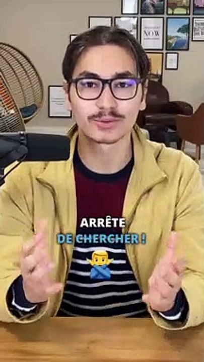 L'IDÉE DU SIÈCLE ! NE CHERCHE PLUS !
