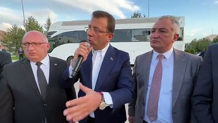 TAŞLI SALDIRI SONRASI EKREM İMAMOĞLU'NDAN AÇIKLAMA
