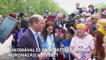 Lakomával és koncerttel zárják a koronázási hétvégét az Egyesült Királyságban