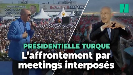 Avant la présidentielle en Turquie, Erdogan et son opposant s’affrontent à coups de meetings géants
