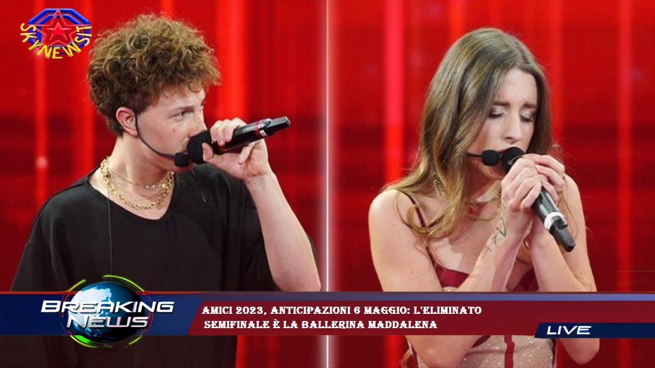 Video Amici 2023, anticipazioni 6 maggio: l'eliminato semifinale è la ballerina Maddalena