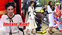 Rose Hanbury emulates Princess of Wales' style at the Coronation