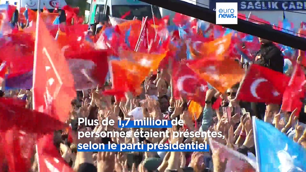 Élections en Turquie : à une semaine de la présidentielle, Erdogan mobilise ses partisans