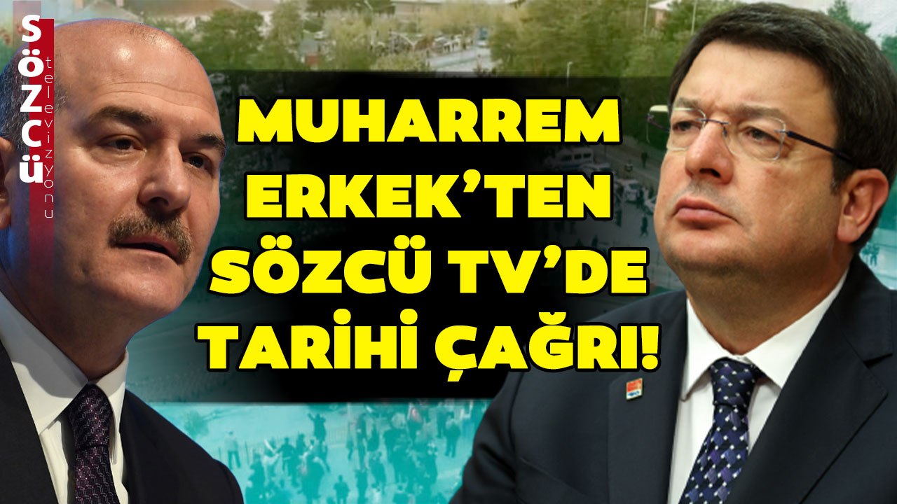Muharrem Erkek'ten Süleyman Soylu'ya Tarihi Çağrı! Erzurum Saldırısına Çok Sert Tepki